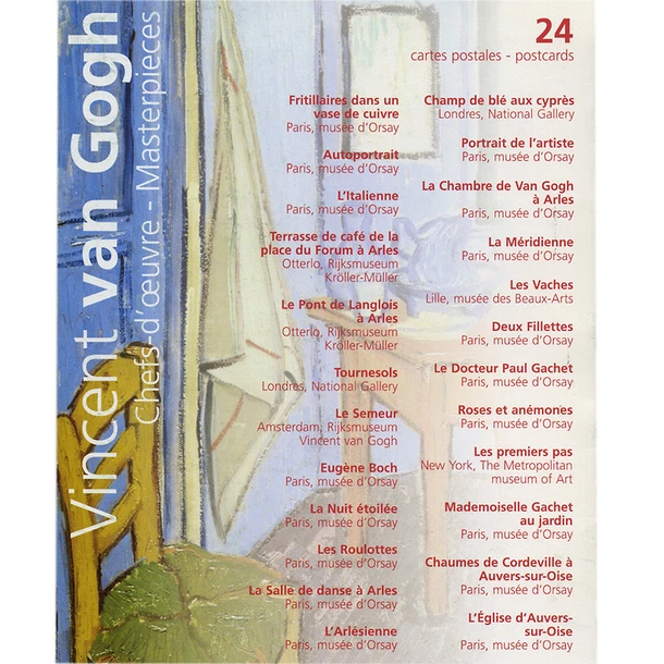 24 Cartes Postales - Chefs-d'œuvre De Vincent Van Gogh – Image 2