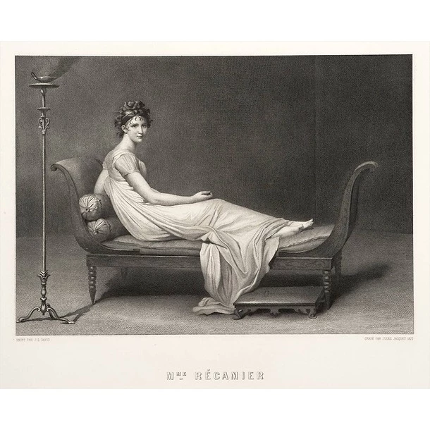 Madame Récamier - Jacques-Louis David – Image 2