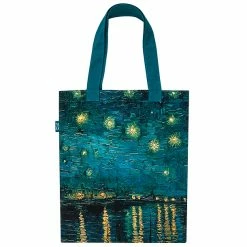 Sac Tote Bag Van Gogh - Nuit étoilée Sur Le Rhône