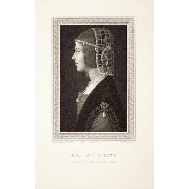 Béatrix D'Este - Léonard De Vinci – Image 2