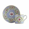 Tasse Et Soucoupe Myrtes Et Roses