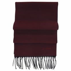 Echarpe Brodée Louvre - Bordeaux