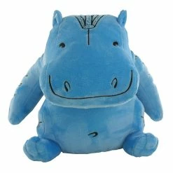 Peluche Hippopotame Bleu - Grand Modèle
