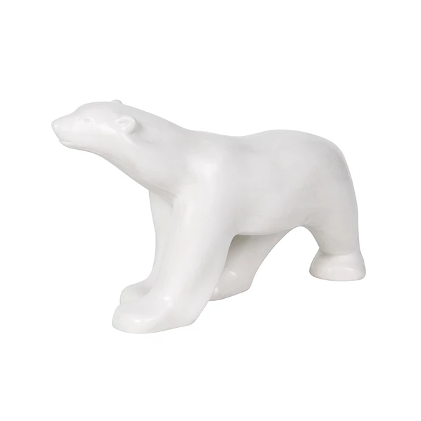 Figurine Ours Blanc Pompon – Image 4