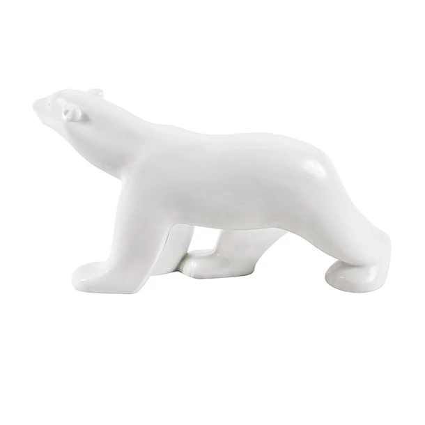 Figurine Ours Blanc Pompon – Image 3