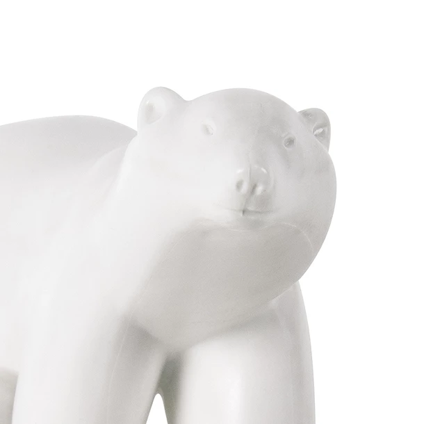 Figurine Ours Blanc Pompon – Image 5