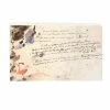 Carnet De Croquis - Delacroix "Autographe Aux Taches De Couleurs"