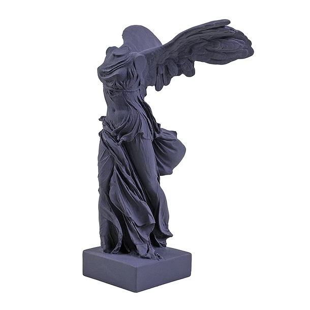 Victoire De Samothrace 34 Cm - Bleu Poudre