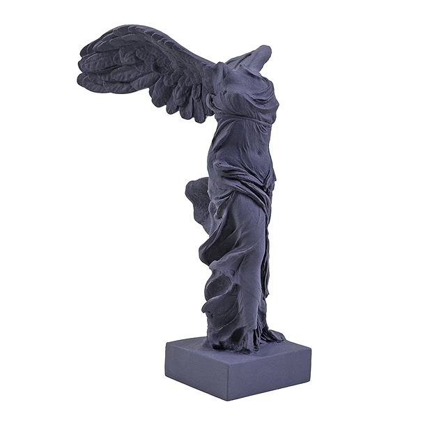 Victoire De Samothrace 34 Cm - Bleu Poudre – Image 3