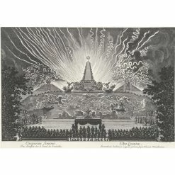Cinquième Journée - Feu D'artifice Sur Le Canal De Versailles - Jean Lepautre