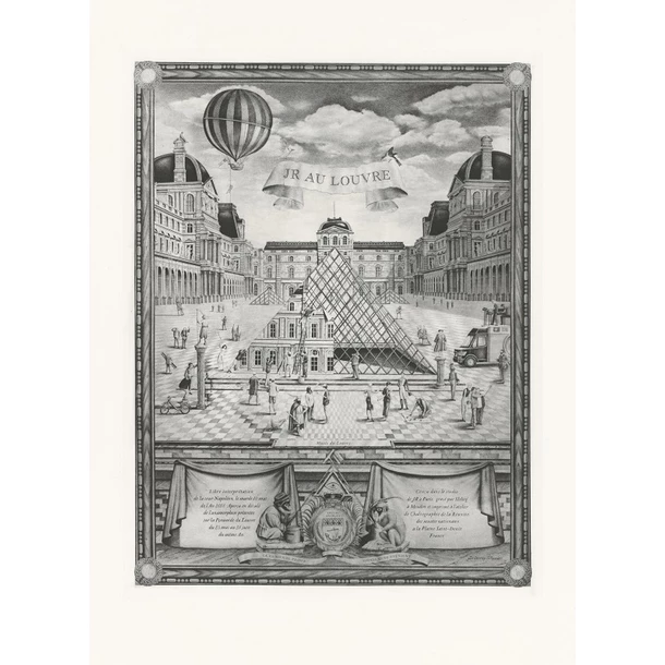 JR Au Louvre, 2016 – Image 4