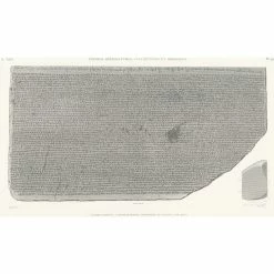 Pierre De Rosette - Partie Basse - Grec