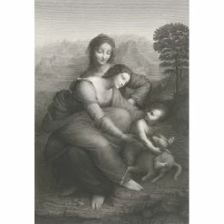 La Vierge, L'Enfant Jésus Et Sainte Anne - Léonard De Vinci
