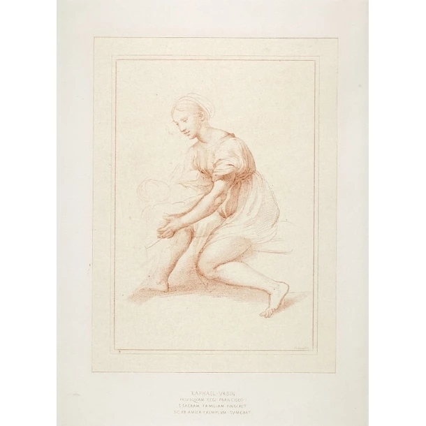 Étude De Vierge Pour La Sainte Famille De François 1er - Raphaël – Image 2