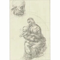 La Vierge Et L'enfant Jésus