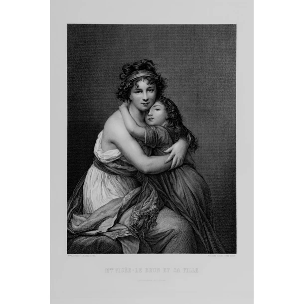 Madame Vigée Le Brun Et Sa Fille, Jeanne-Lucie, Dite Julie – Image 2