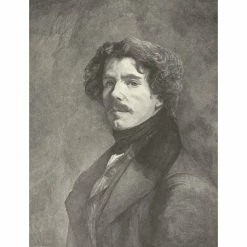 Portrait D'Eugène Delacroix