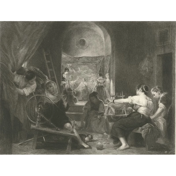 Les Fileuses - Vélasquez