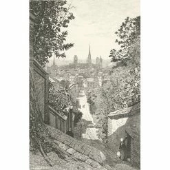 Rouen - Vue Prise De La Rue Louis Bouillet