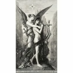 Hésiode Et La Muse - Gustave Moreau