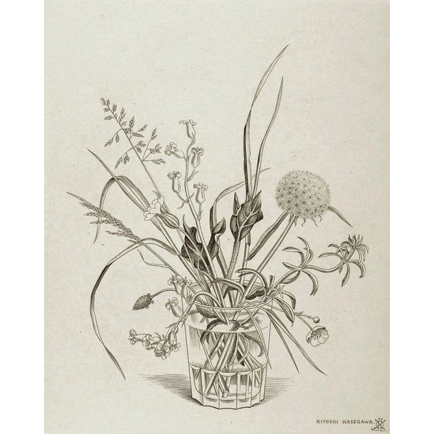 Fleurs Des Champs Dans Un Verre (printemps) - Hasegawa