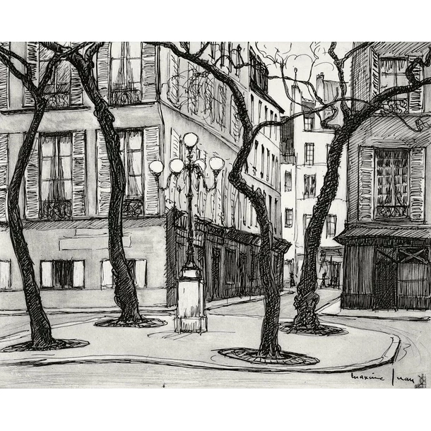 La Place Fürstenberg à Paris - Maxime Juan