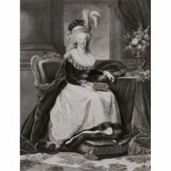 Portrait De Marie-Antoinette, Reine De France - Vigée-Lebrun