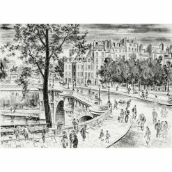 Le Pont Neuf à Paris - Jacques Boullaire