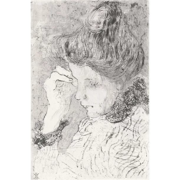 Femme En Buste - Louis Valtat