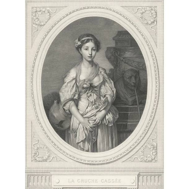 La Cruche Cassée - Jean-Baptiste Greuze