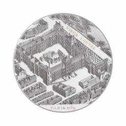 Assiette Plan De Turgot Louvre