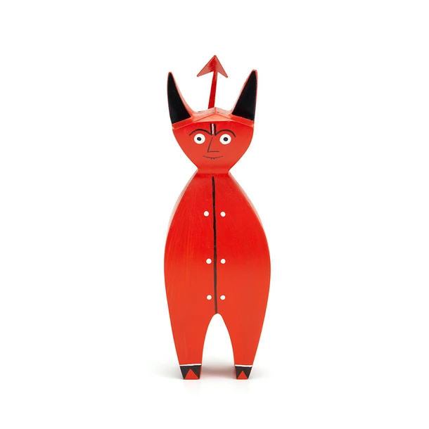 Figurine En Bois Alexander Girard - Petit Diable - Vitra