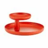 Plateau à étages Rotary Tray Jasper Morrison - Rouge Coquelicot - Vitra