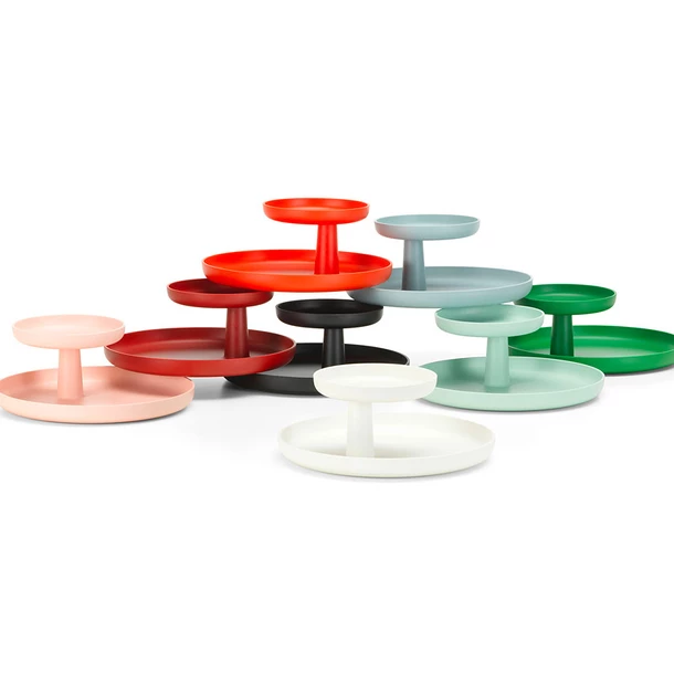 Plateau à étages Rotary Tray Jasper Morrison - Noir - Vitra – Image 3