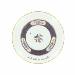 Assiette à Dessert À La Table De Versailles