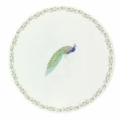 Assiette à Canapés Paon - Marin Montagut