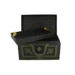 Coffret à Bijoux - Noir Et Or