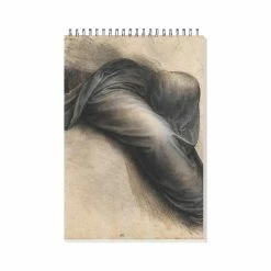 Carnet De Croquis A4 Léonard De Vinci - Étude Pour Le Manteau De La Vierge
