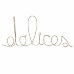 Fil Sculpté En Métal - Délices