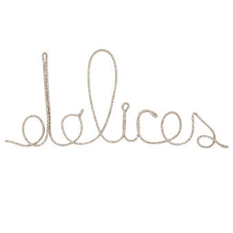 Fil Sculpté En Métal - Délices