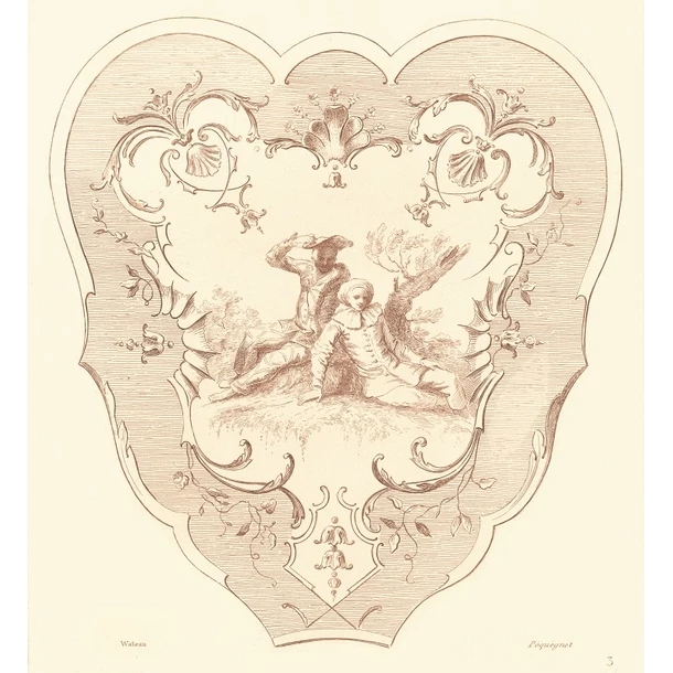 Ecran, époque Louis XV