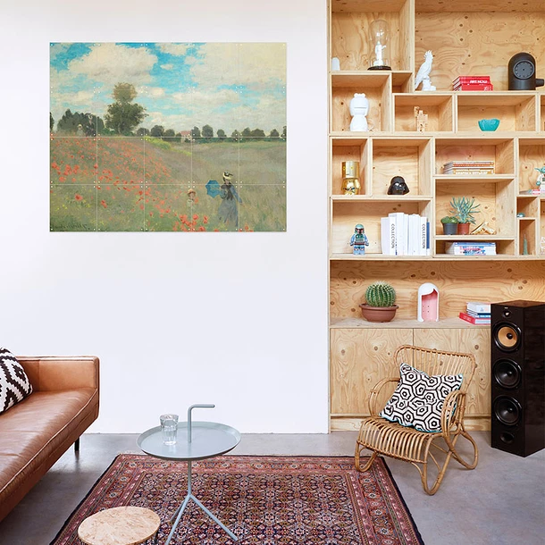 Décoration Murale Claude Monet - Coquelicots, Environs D'Argenteuil - IXXI – Image 2