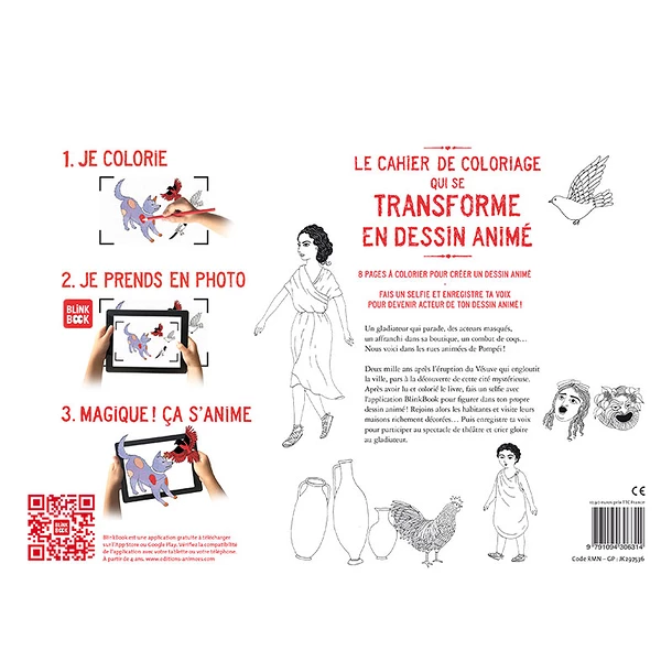 Pompéi - Cahier De Dessin Animé – Image 2