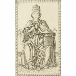 Papa (d'Après Le Tarot De Mantegna)