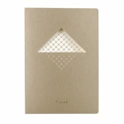 Cahier A5 Champagne - Louvre Pyramide