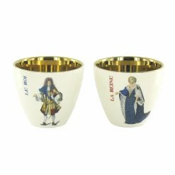 Coffret 2 Gobelets "A La Cour De Versailles" - Le Roi-La Reine