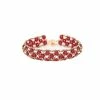 Bracelet Renaissance Rouge & Doré - Florence Buhler