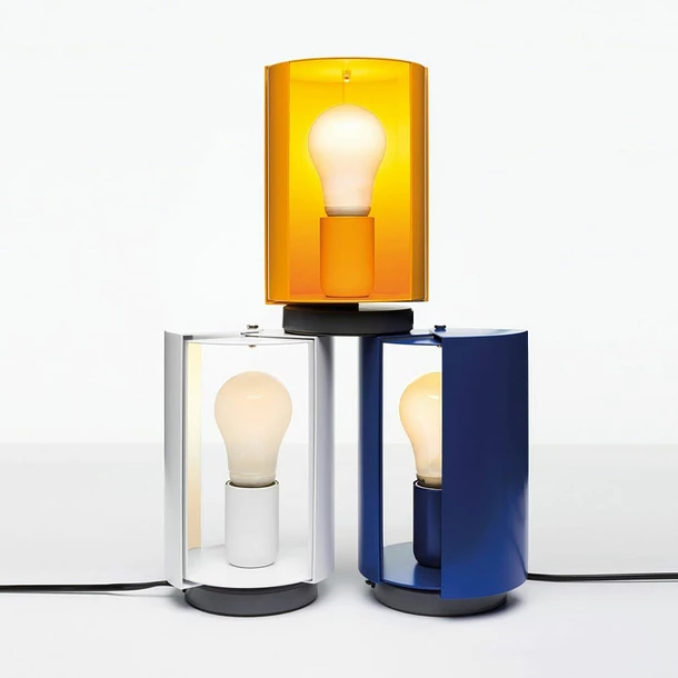 Lampe Pivotante à Poser - Charlotte Perriand - Nemo Lighting - Bleue – Image 4