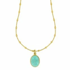 Collier Du Scribe Au Scarabée