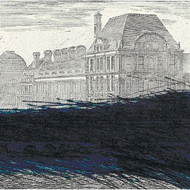 Vue Et Perspective Du Palais Et Des Jardins Des Tuileries, 1992 - Arnulf Rainer – Image 3